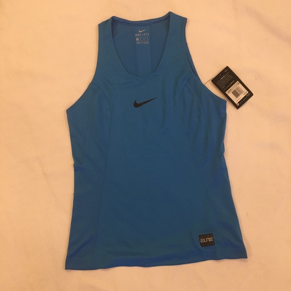 Nike Tops - NWT~NIKE Dri-Fit Blue Tank Top Size Xsmall